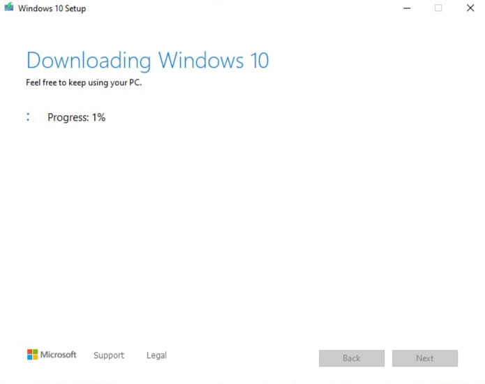 Create Windows 10 Bootable USB Free