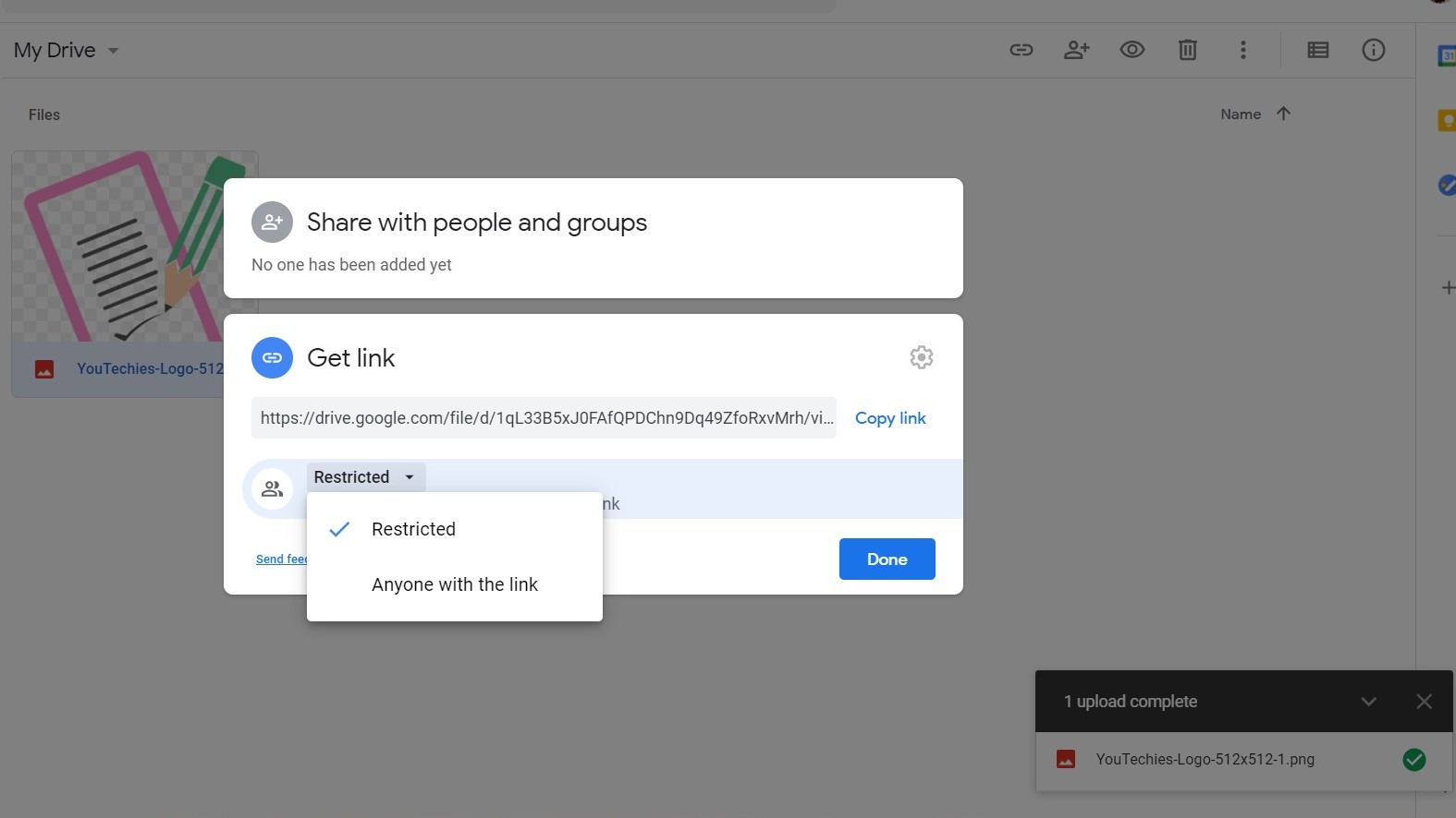 How To Get Shareable Link From Google Drive