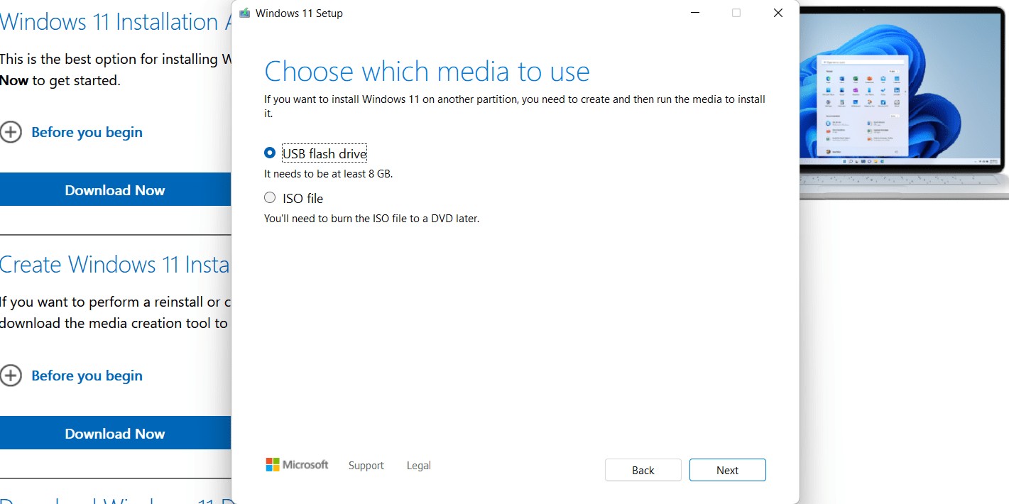 Create Windows 11 Bootable USB