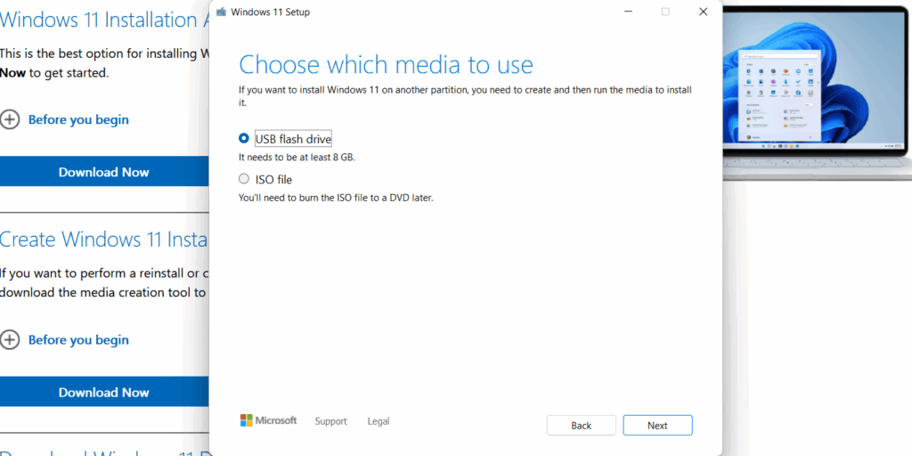 Create Windows 11 Bootable USB