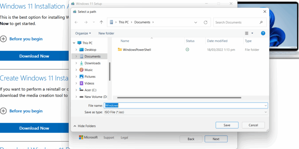 Create Windows 11 Bootable USB