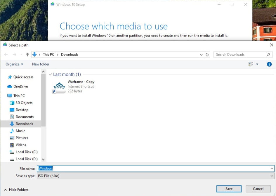Create Windows 10 Bootable USB