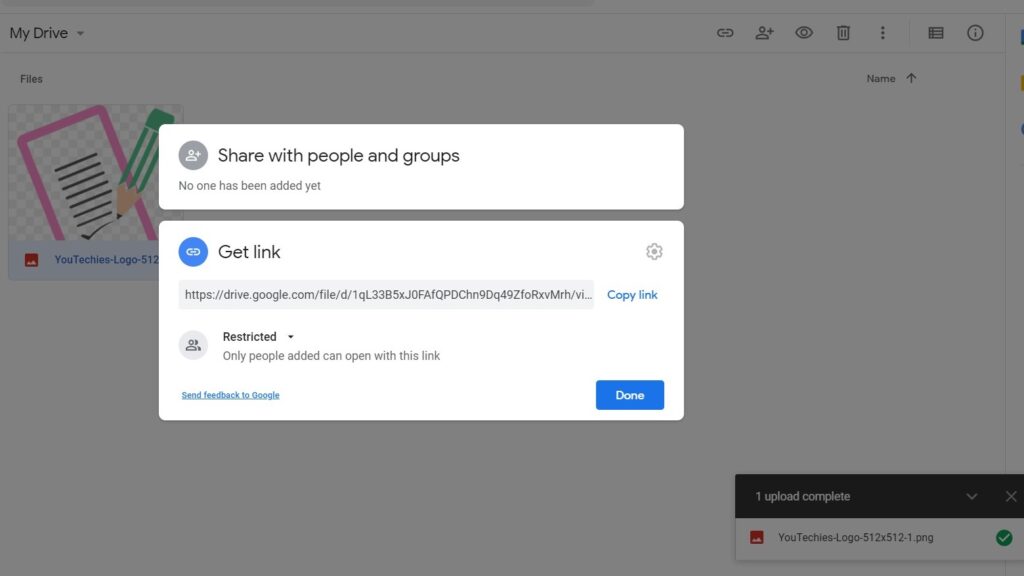 Get Shareable Link From Google Drive