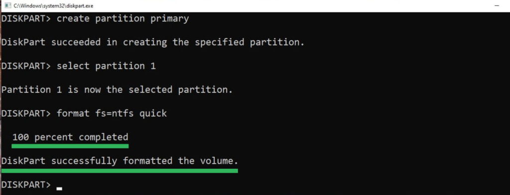 Create Bootable USB with CMD